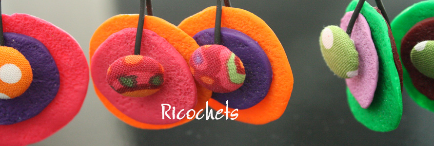 Bijoux colorés Ricochets